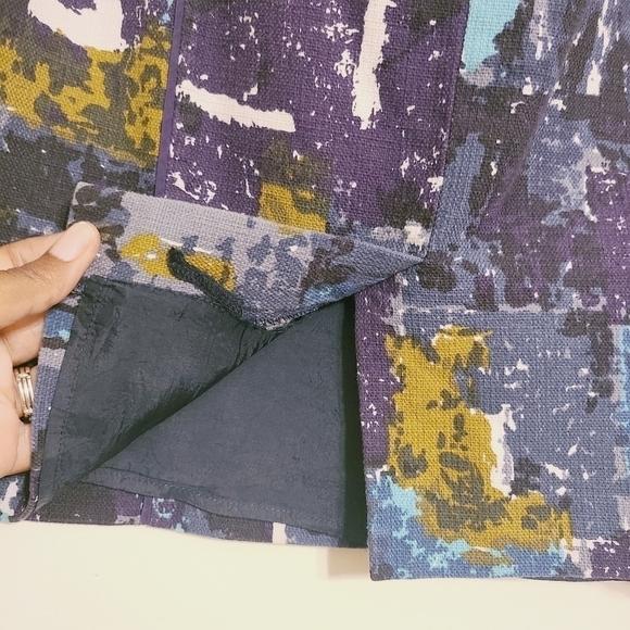 Anthropologie | Tabitha Liquid Acres Simons Pencil Skirt (Size 6) - Picture 10 of 13